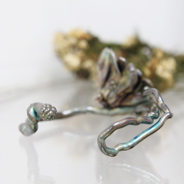 Браслет в серебре Fleur de Magique, Хризантема, фото 2